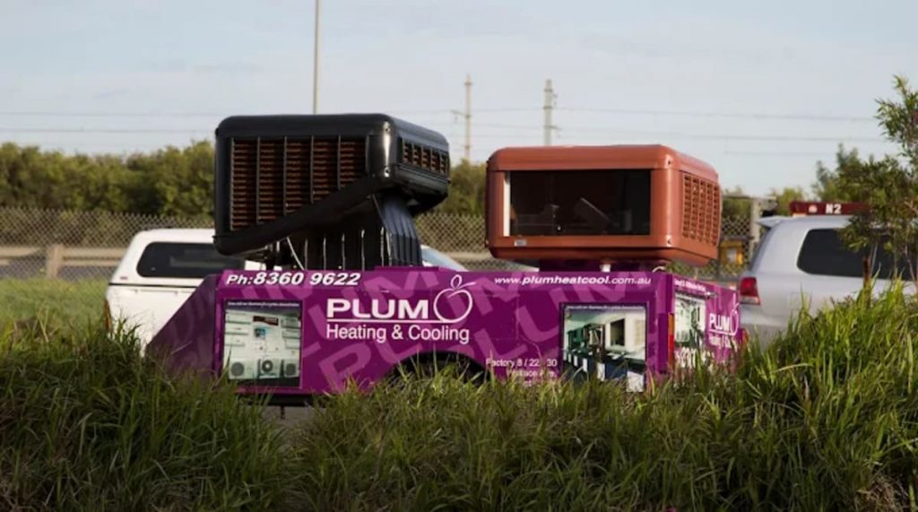 evaporative cooler upgrade plum heating cooling