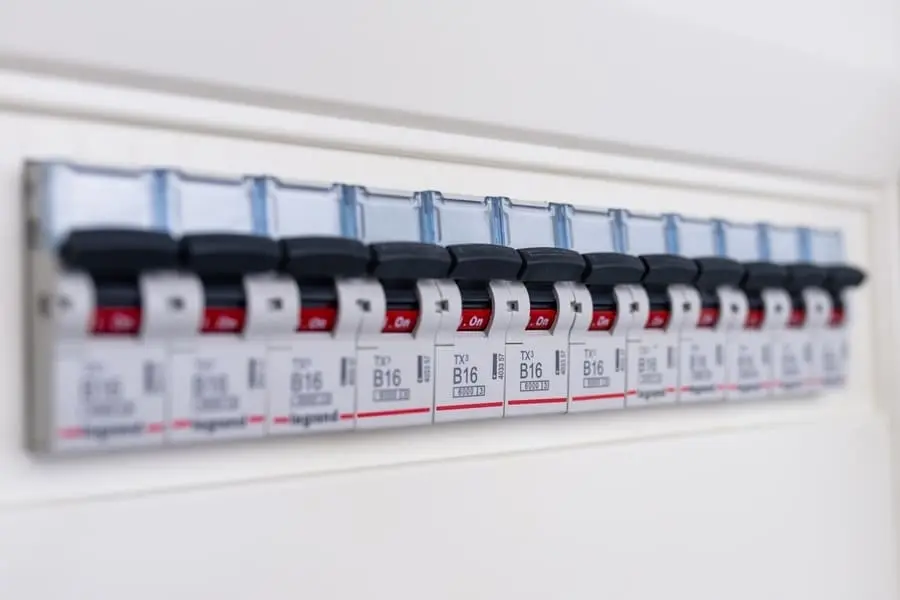 Newly upgraded switchboard installed by Plum Electrical
